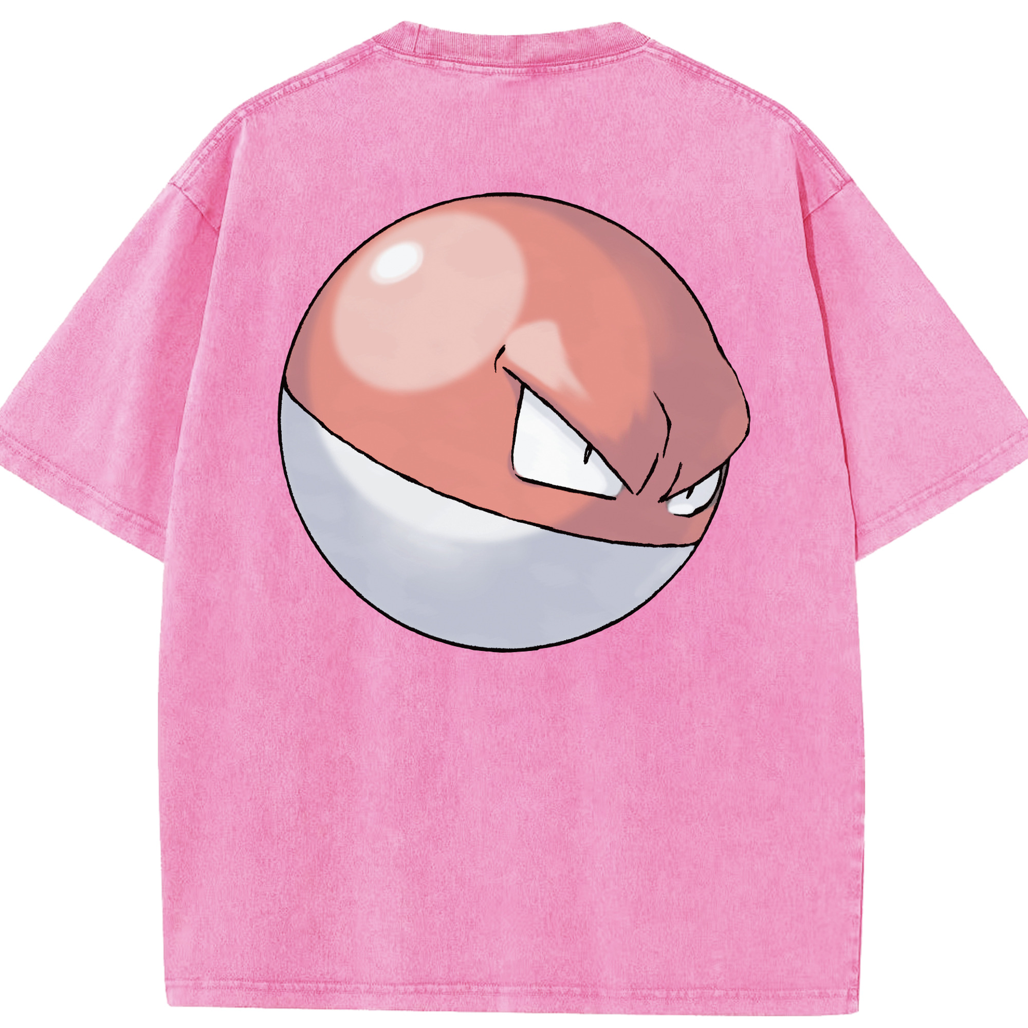 （画像用） ポケットモンスター Pokémon 綿100% ヴィンテージ風 半袖Tシャツ（背面プリント）